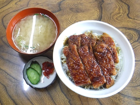 福島　力餅　ソースカツ丼