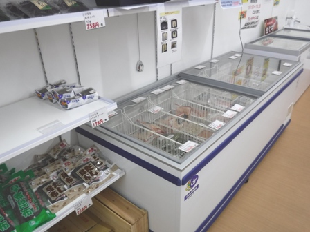 宮城県　七福マリン　物販冷凍庫