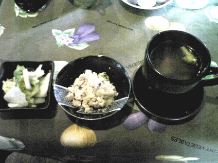 仙台　松崎　スープとか小鉢とか