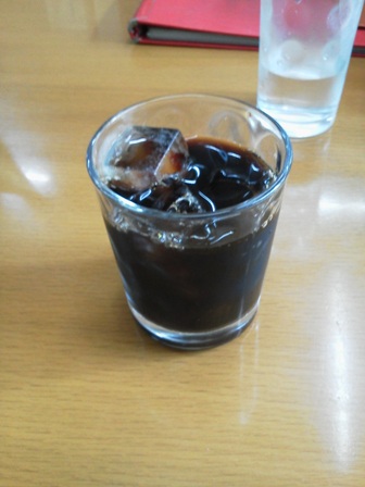 仙台　海鮮館　アイスコーヒー