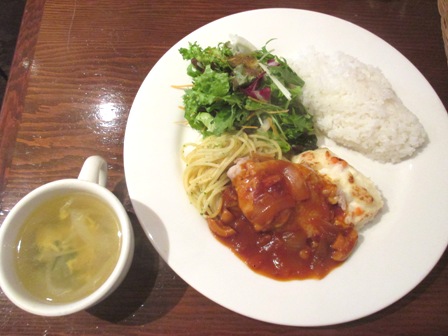 仙台　ビストロカンパーニュ　鶏モモ肉のやわらか煮