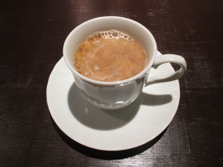 仙台　輪志　サービスコーヒー