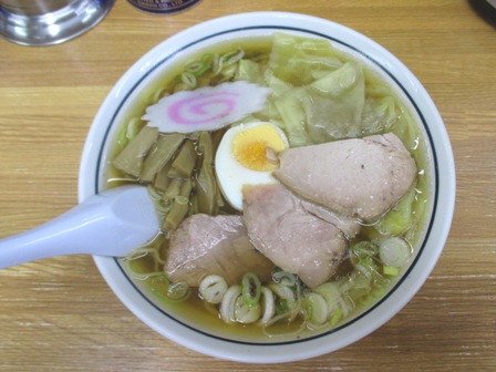 仙台　富士屋　ワンタン麺
