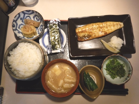 仙台　あきちゃん　焼き魚定食