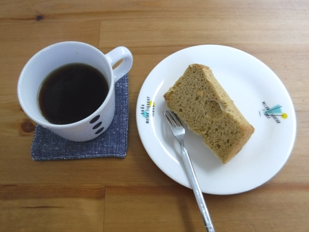 仙台　ＫＡＺＵキッチン　紅茶シフォンケーキとコーヒー
