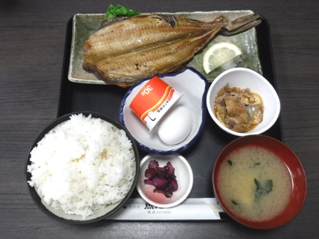 仙台　魚たつ　焼きホッケ定食