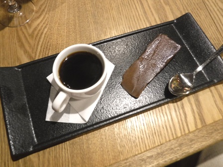 仙台　ポンドリゼール　ガトーショコラとコーヒー