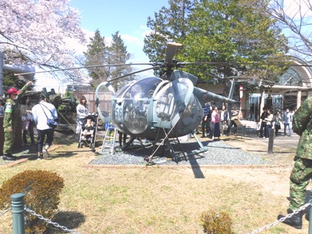 仙台　仙台駐屯地　ヘリコプター