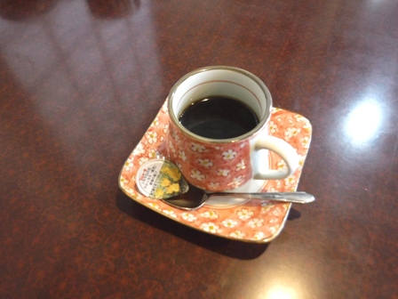 仙台　橘　サービスコーヒー