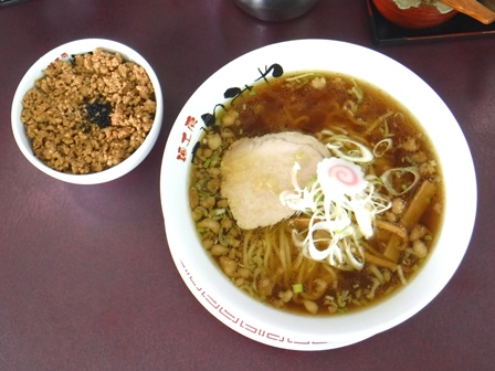 仙台　きわみや　限定ランチ醤油・中華麺