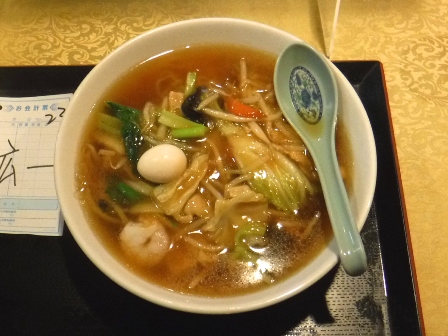 仙台　馨苑　広東麺