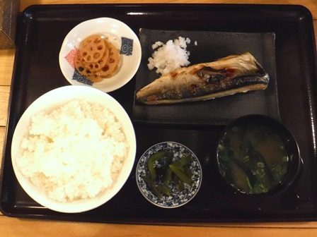 仙台　ビートル　焼き魚定食特盛