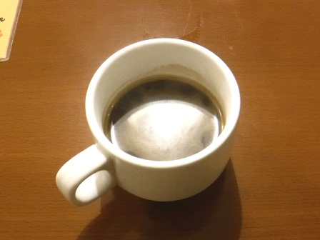 仙台　サンバブラジル　サービスコーヒー