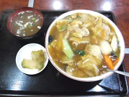 仙台　香味源　中華丼大盛り