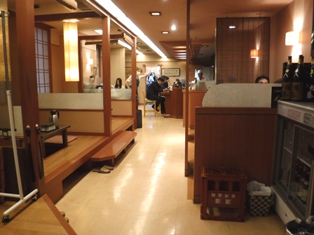 仙台　天繁　店内