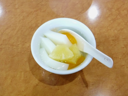 仙台　美食美客　杏仁豆腐