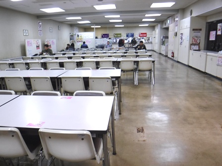 仙台　市役所食堂　店内