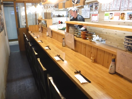 仙台 大山 店内