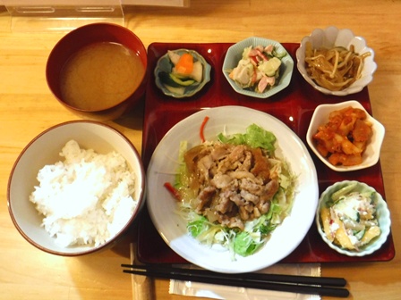 仙台 大山 豚生姜焼き定食