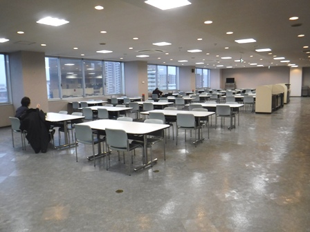 仙台　ガス局食堂　店内