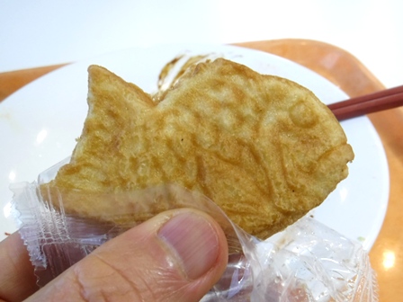 仙台　ガス局食堂　ミニタイ焼き