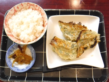 仙台　上海苑　焼きギョーザ定食