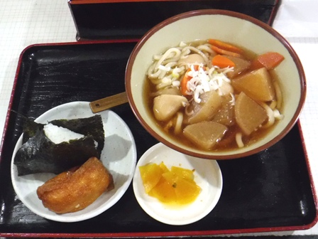 仙台　わたべや本町店　けんちんうどんセット