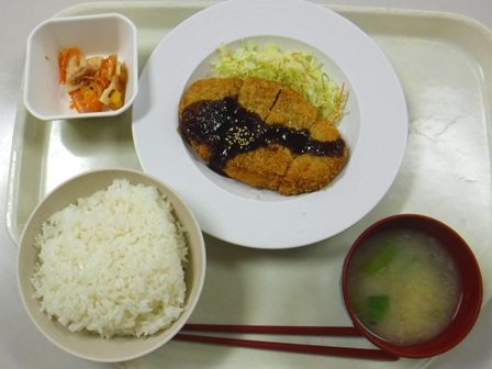 仙台　市役所食堂　日替わり大盛り