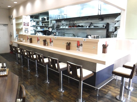 仙台 二日町食堂 店内