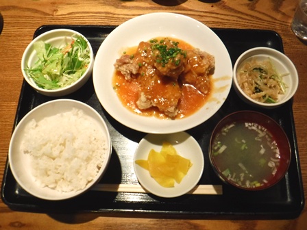 仙台　じゃんかい一番町店　若鶏唐揚げチリソース