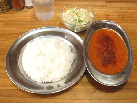 仙台　ＲＡＪ　バターチキンカレー激激辛