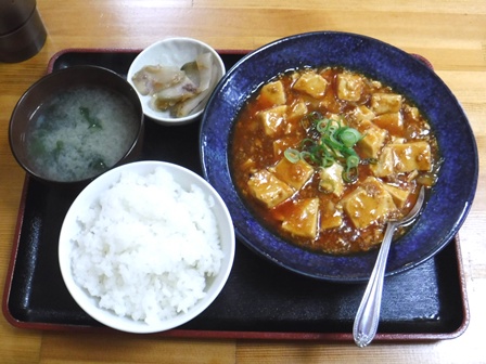 仙台　餃子楊　麻婆豆腐定食