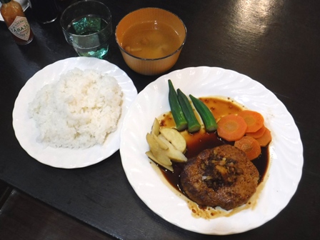 仙台　ドミー　和風ハンバーグ