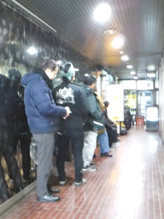 仙台　富士屋　入店待ち