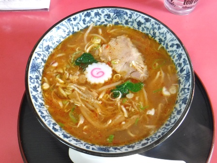 仙台　鮮龍　味噌ラージャン麺