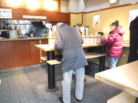 仙台　そばの神田本店　店内