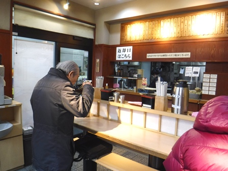 仙台　そばの神田本店　店内