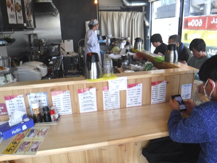 仙台　くっつい食堂　店内