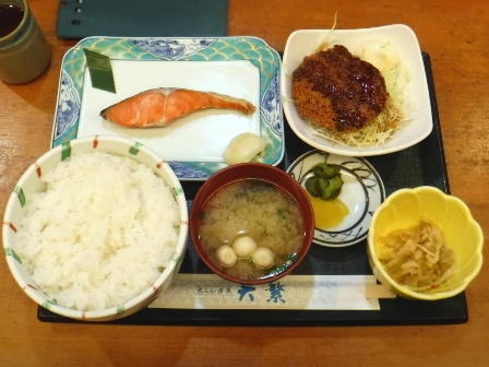 仙台　天繁　日替わり定食大盛り