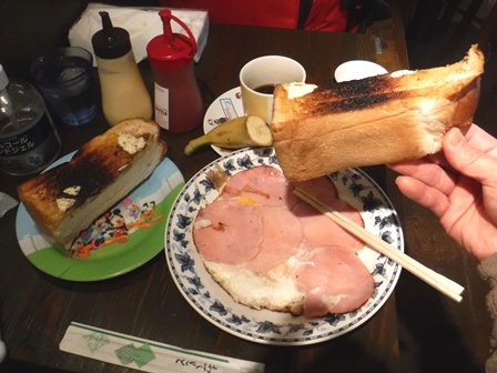 大阪　喫茶Ｙ　トーストホールド